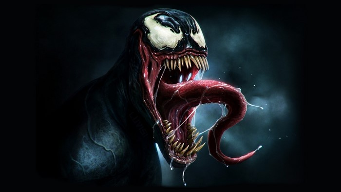 Venom from Marvel Comics illustration