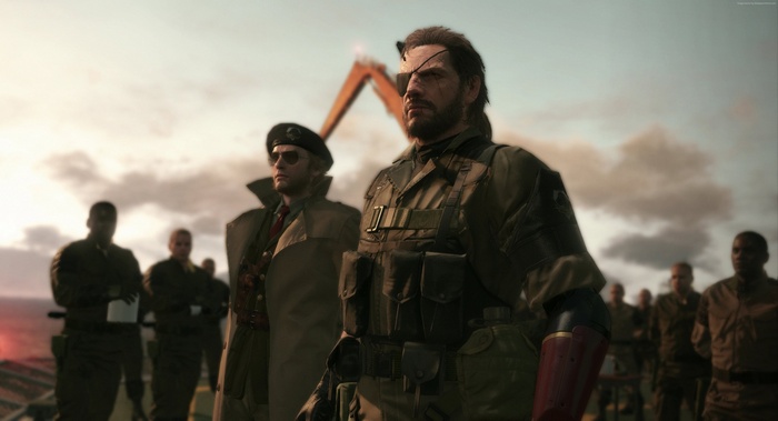 Venom Snake and Revolver Ocelot from Metal Gear Solid V