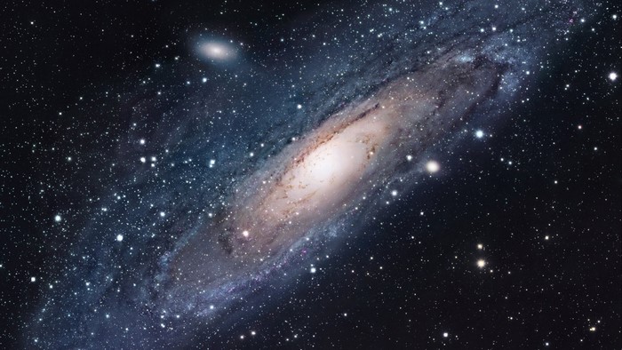 Andromeda Galaxy and companion galaxy
