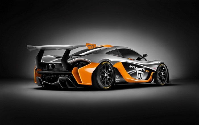 McLaren P1 GTR sports car