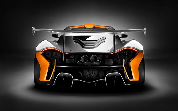 McLaren P1 GTR rear view