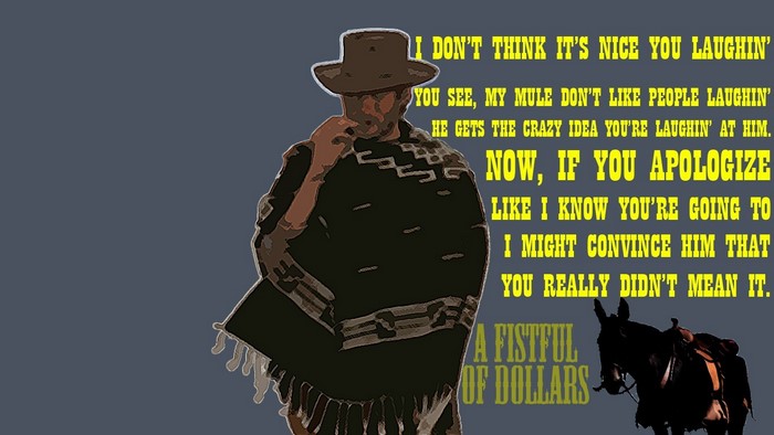 The Man with No Name from A Fistful of Dollars
