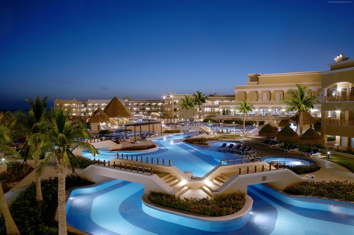 Grand Velas Riviera Maya Resort at Dusk