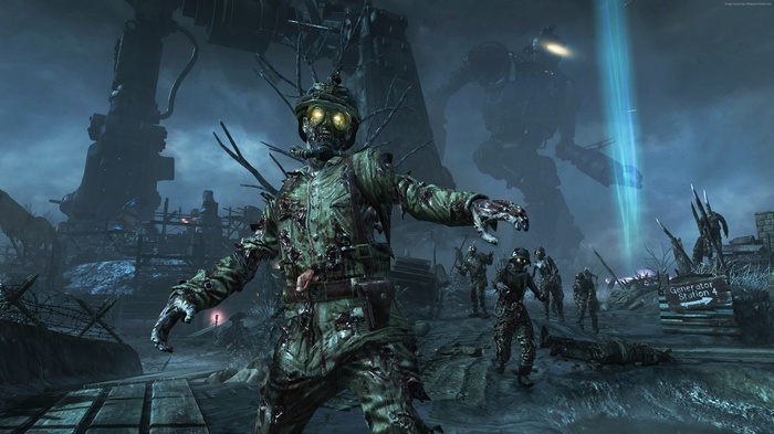 Zombies from Call of Duty: World at War