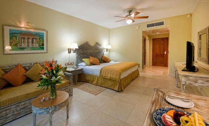 Hotel room at Iberostar Grand Rose Hall resort