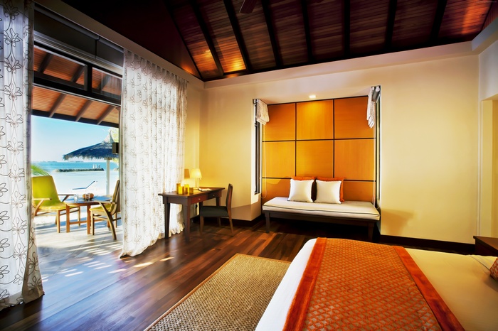 Room at Kurumba Maldives resort with ocean view