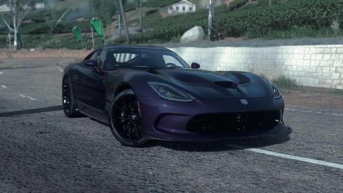Purple Dodge Viper SRT from Driveclub