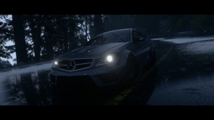 Mercedes-Benz C63 AMG Coupe in Driveclub