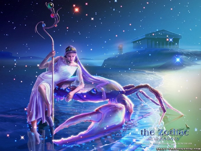 The Zodiac: Cancer by Kagaya