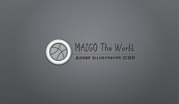 MAIGO The World Adobe Illustrator CS6 logo