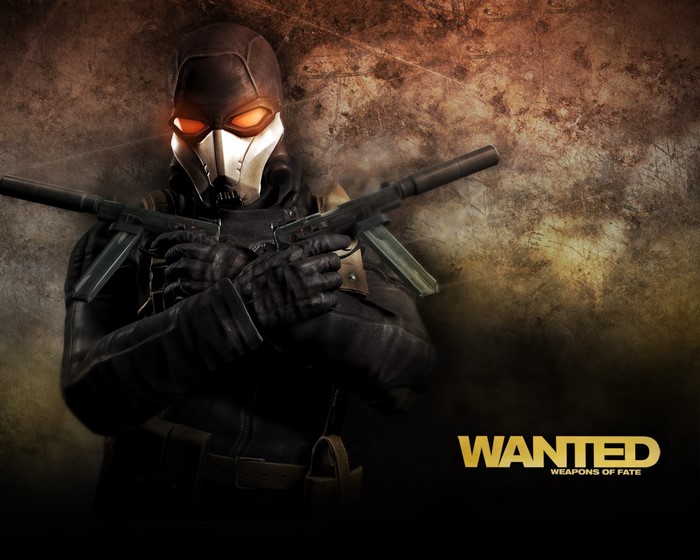Wanted Weapons of Fate character with guns