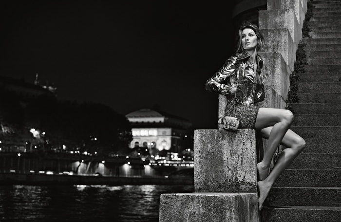Gisele B&uuml;ndchen for Chanel 2015 by Karl Lagerfeld