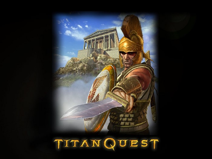Titan Quest video game poster
