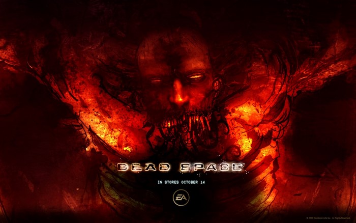 Dead Space video game promotional art