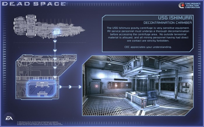 USG Ishimura Decontamination Chamber from Dead Space