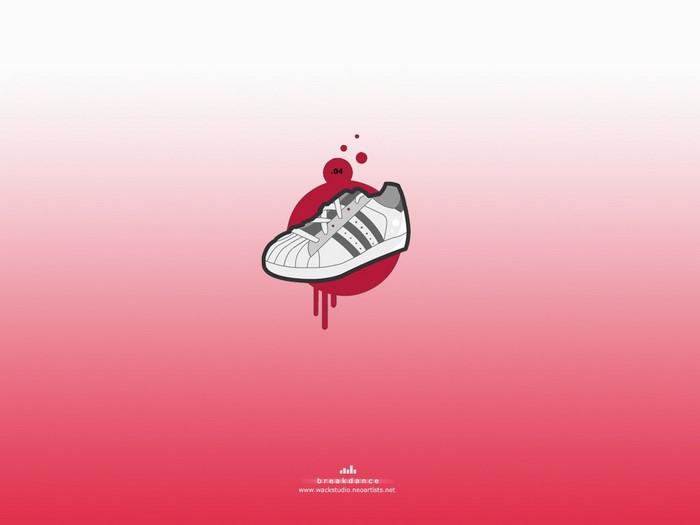 Adidas Superstar Sneaker Illustration