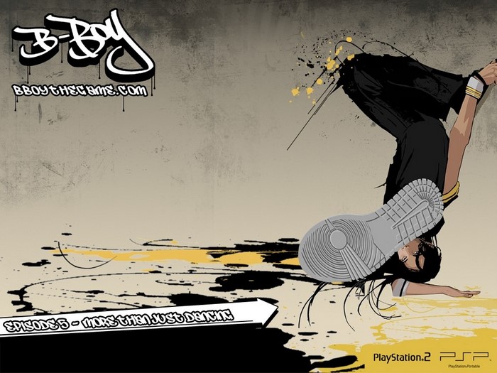 B-Boy: More Than Just Dancing PlayStation 2 PSP