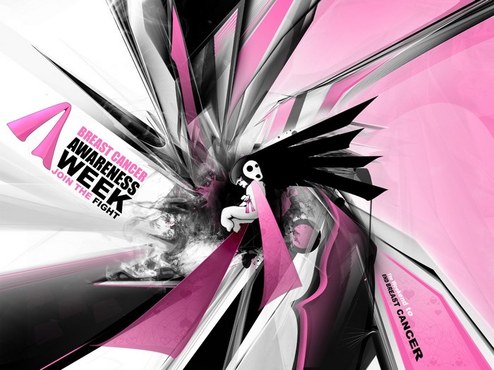 Breast Cancer Awareness Week Typography