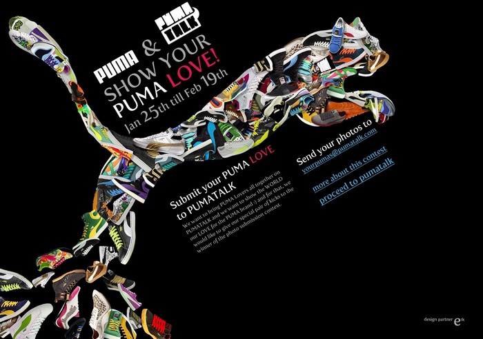 Puma & Show Your Puma Love Contest Poster