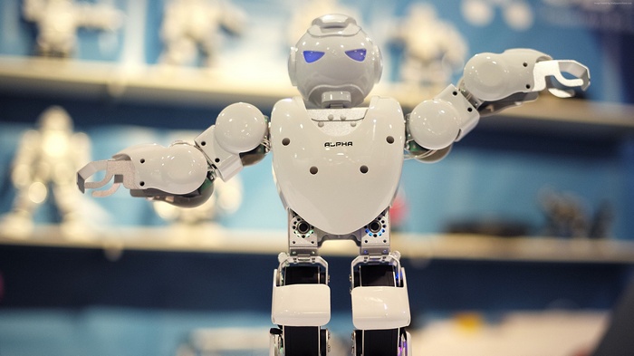 UBtech Alpha humanoid robot at CES 2015