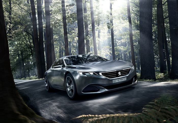 Peugeot Exalt Concept Car in Forest