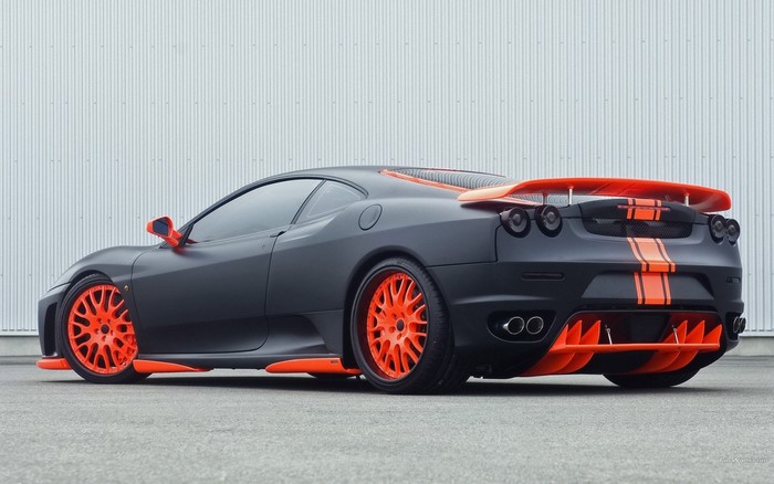 Ferrari F430 Black Miracle Sports Car