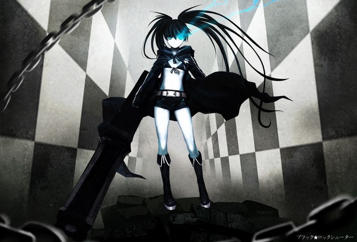 Black Rock Shooter with large cannon