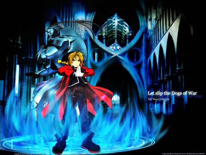 Edward Elric and Alphonse Elric from Full Metal Alchemist