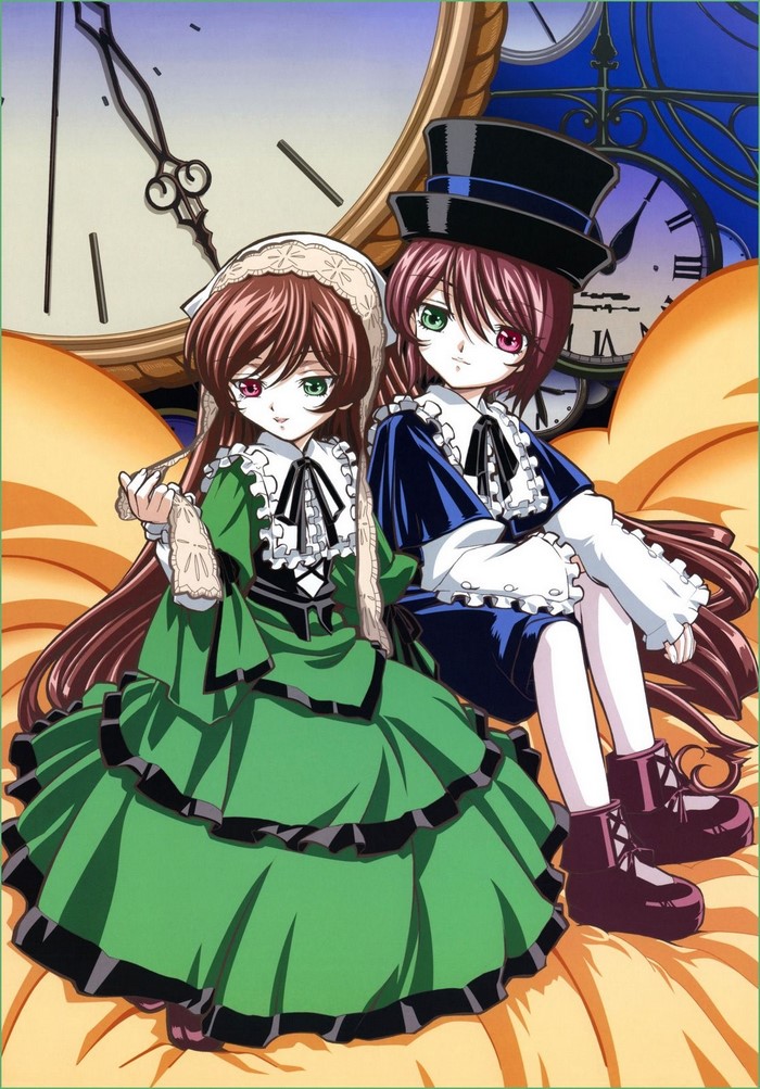 Rozen Maiden anime illustration