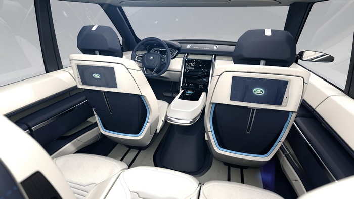 Land Rover Discovery Vision Concept Car Interior