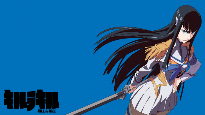 Satsuki Kiryuin from Kill la Kill with sword