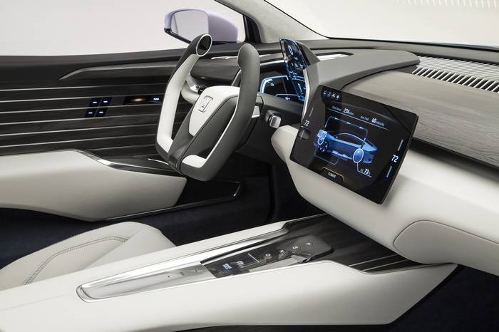 Honda FCX Clarity concept car interior