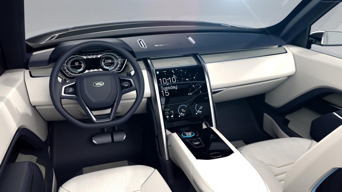 Land Rover Discovery Vision Concept Car Interior