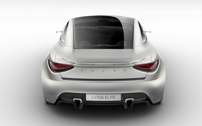 Lotus Elite concept car rear view