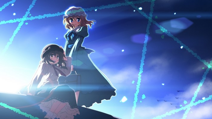 Usami Renko and Maribel Han from Touhou