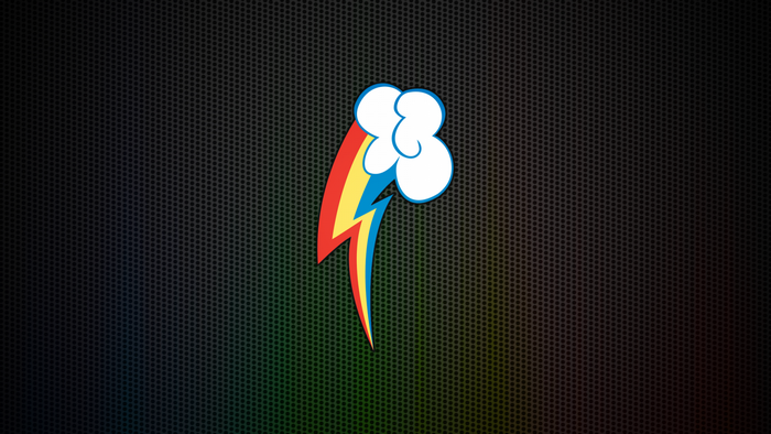 Rainbow Dash cutie mark from My Little Pony