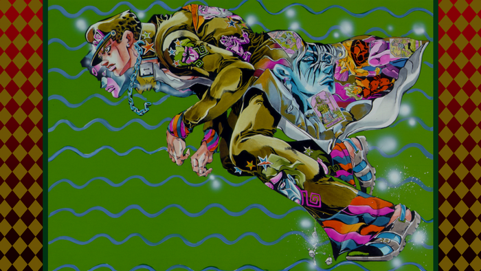 Jotaro Kujo from JoJo's Bizarre Adventure