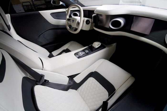 Marussia B2 supercar interior