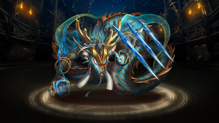 Dragon with Rider from Tower of Saviors