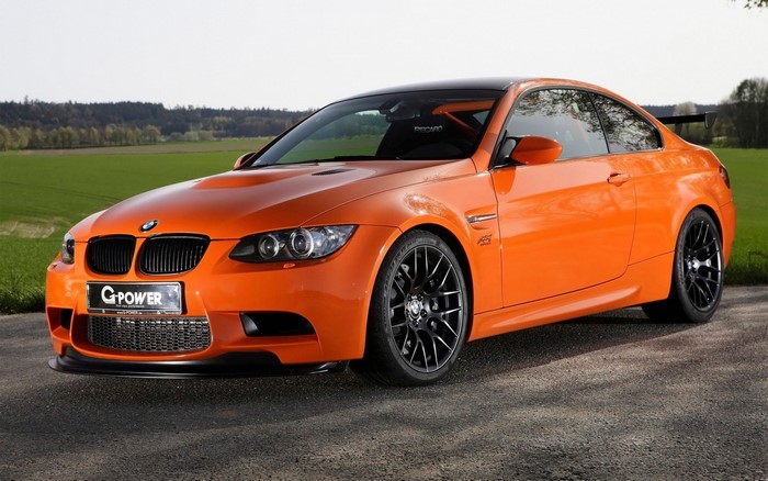 Orange G-Power BMW M3 GTS Coupe with Black Wheels