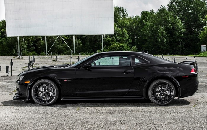 Sleek Black Chevrolet Camaro Z28 Coupe