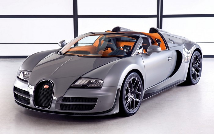 Bugatti Veyron Grand Sport Vitesse convertible sports car