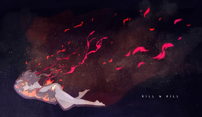 Matoi Ryuuko from Kill la Kill in space