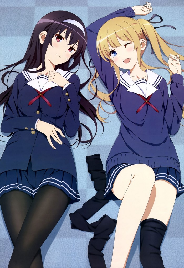 Eriri Spencer Sawamura and Utaha Kasumigaoka from Saenai Heroine no Sodatekata
