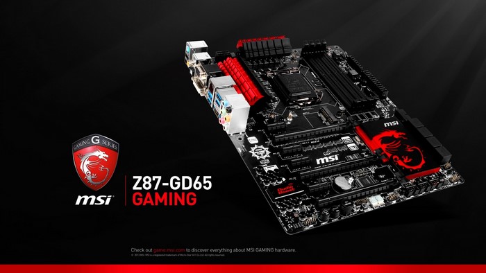 MSI Z87-GD65 GAMING Motherboard