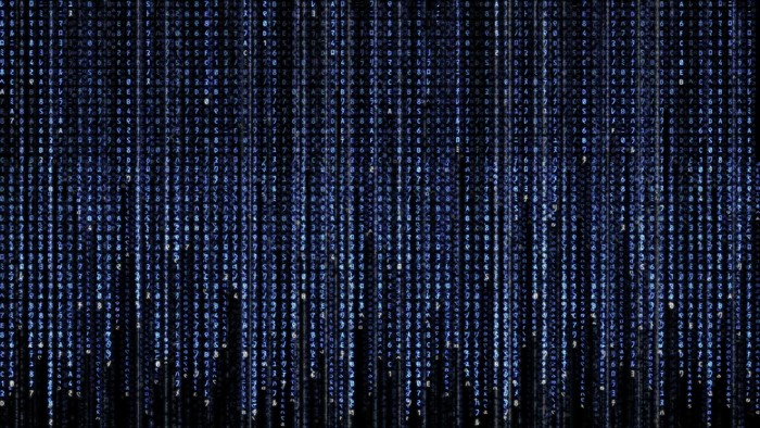 The Matrix digital rain
