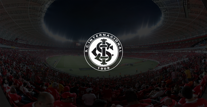 SC Internacional stadium with logo