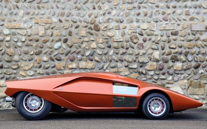 Lancia Stratos HF Zero Futuristic Concept Car