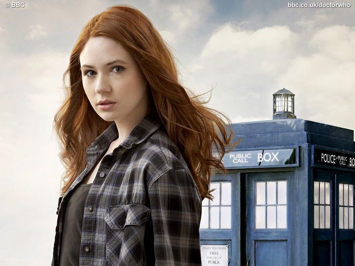 Karen Gillan as Amy Pond from Doctor Who