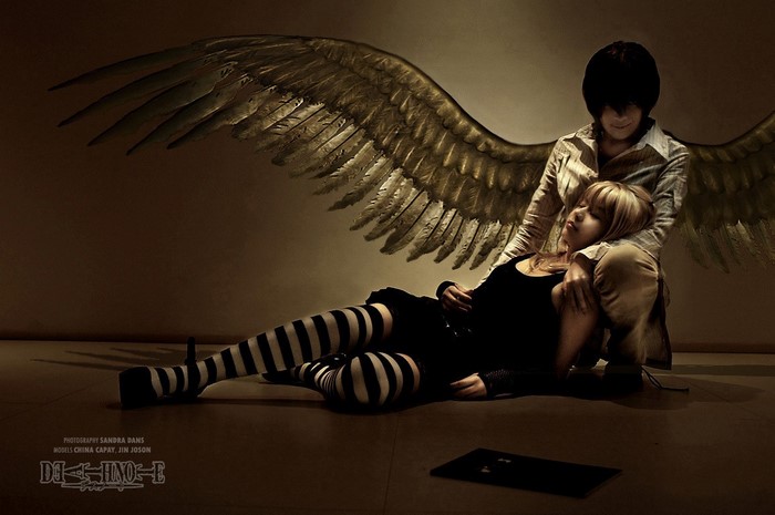 Misa Amane and Light Yagami from Death Note